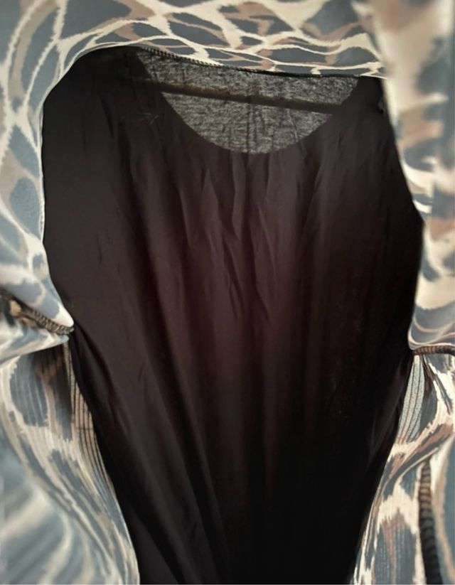 Camicetta maculata over con sotto veste