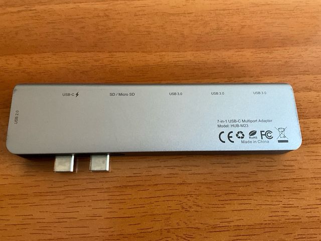 Adaptador usb a Macbook