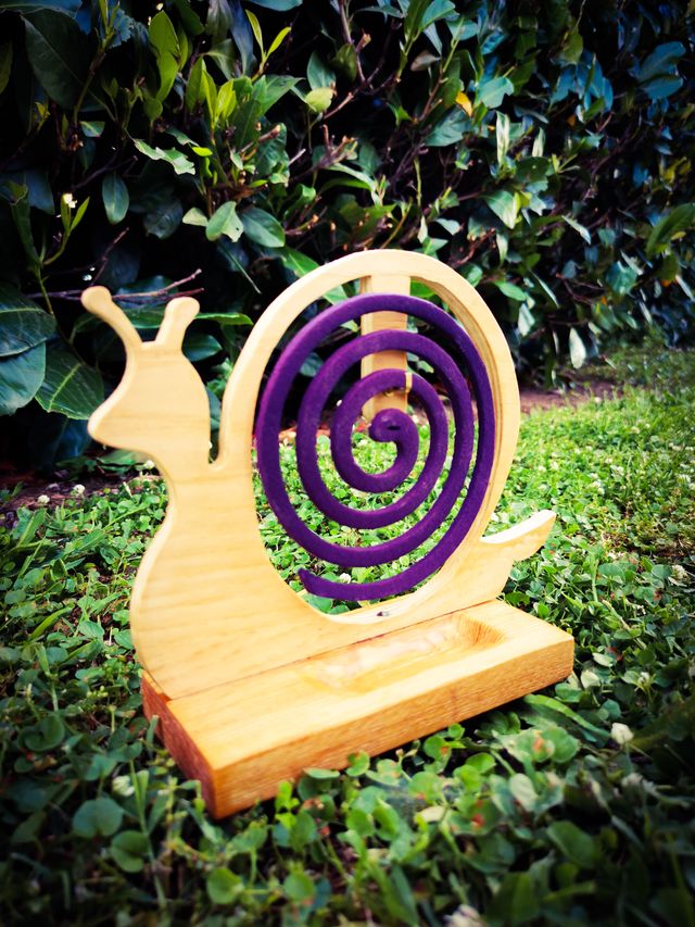 Antizanzare in legno da giardino handmade