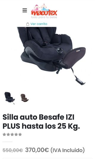 Silla de coche BESAFE IZY PLUS