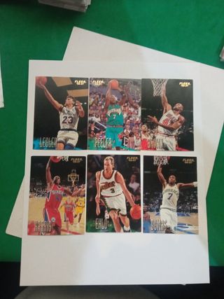 Lote de 28 cromos NBA baloncesto 96/97