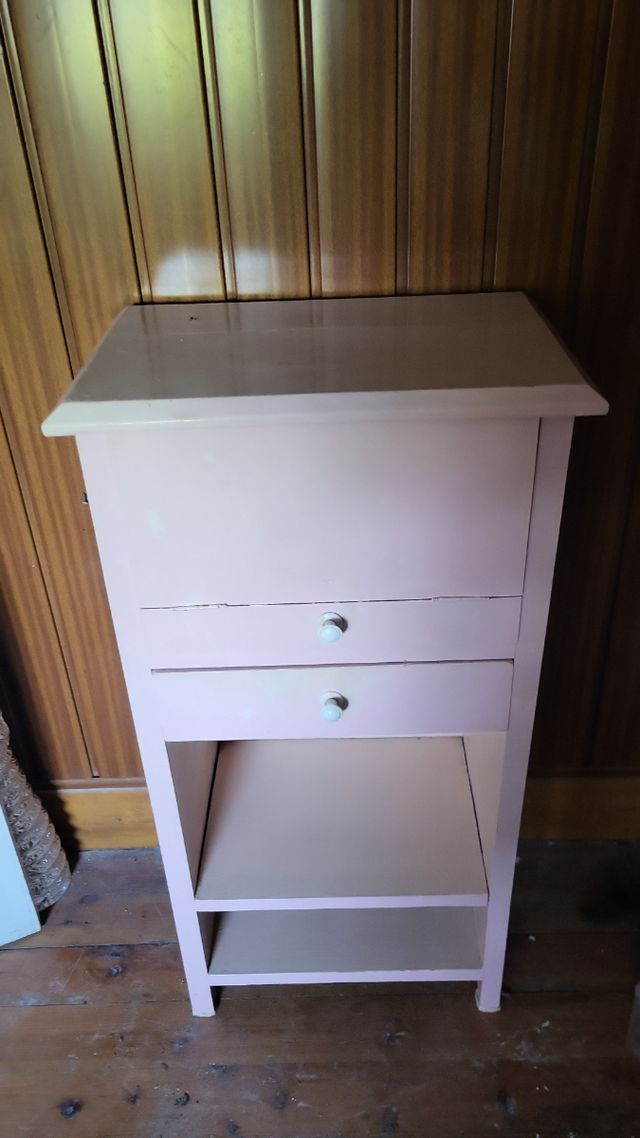 Mueble mesita madera maziza