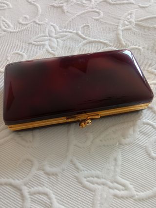 Cartera de mano de nacar