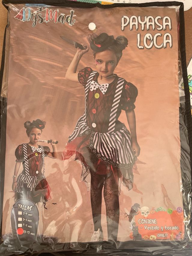 Disfraz niña Halloween