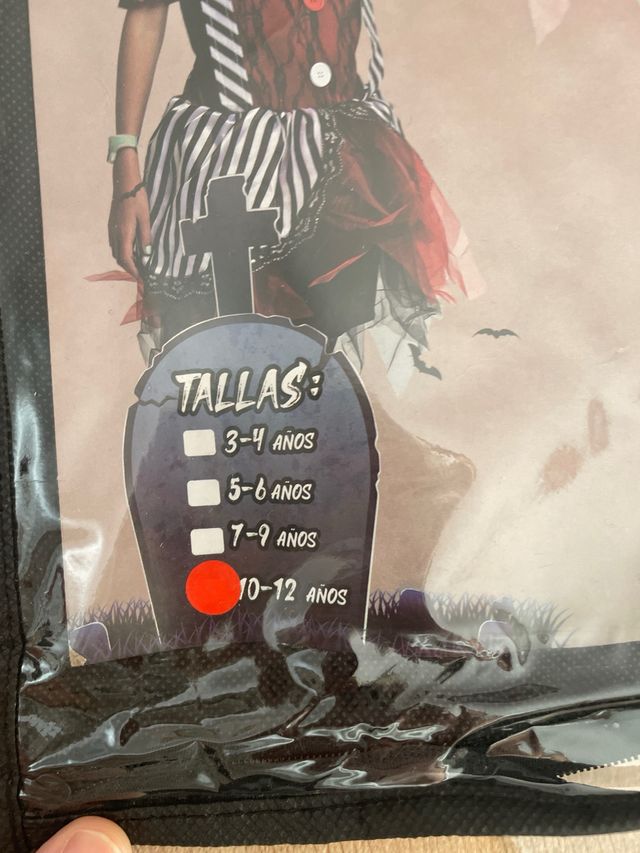 Disfraz niña Halloween