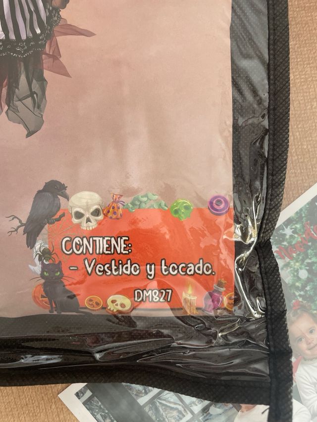 Disfraz niña Halloween