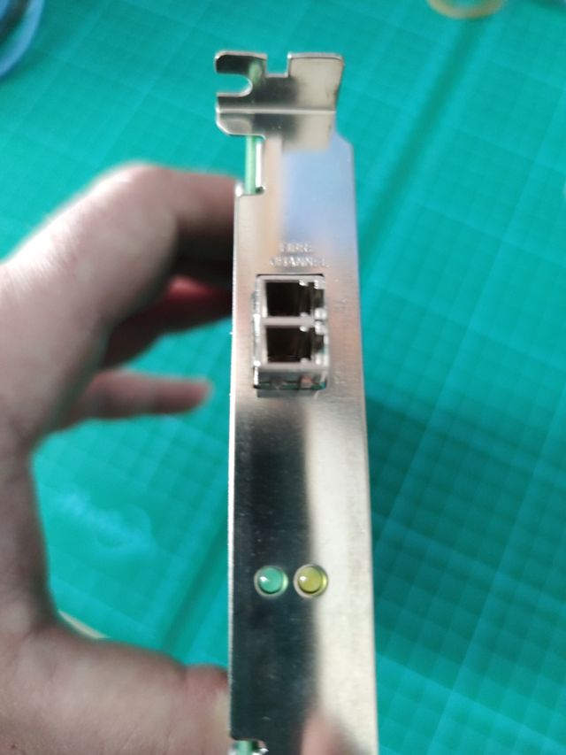 Tarjetas fibra optica