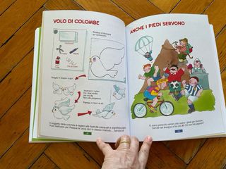 Libro educativo Cosi gioco quando piove