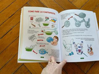 Libro educativo Cosi gioco quando piove
