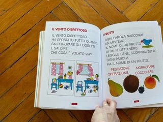 Libro educativo Cosi gioco quando piove