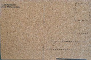 CARTOLINA ALBEROBELLO m.450 IN SUGHERO