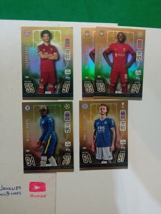 LIMITED EDITION match attax 26 cromos