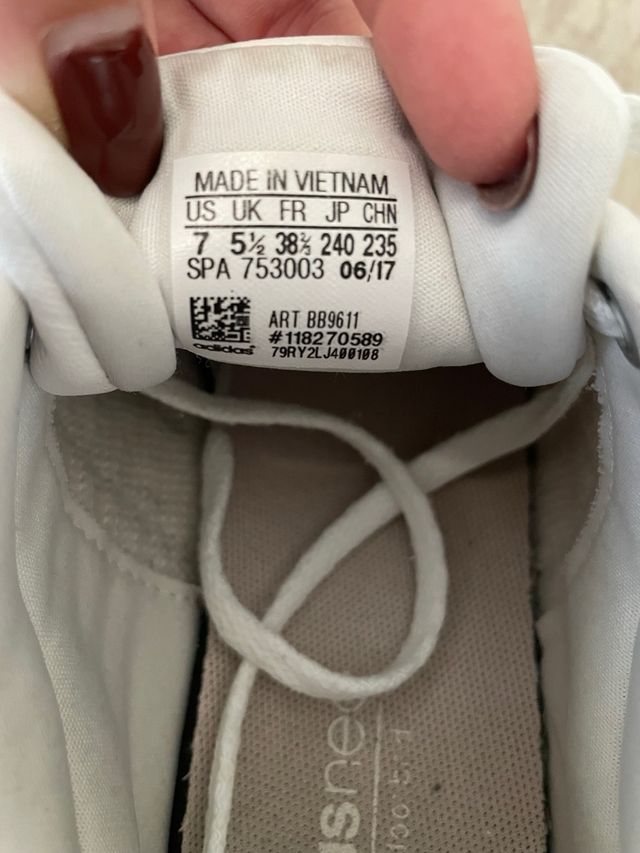 Adidas Originals Zapatillas - white clear pink