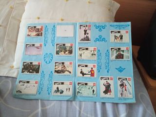 Album de cromos de Superman. Años 80