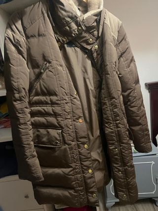 Chaqueton Pluma mujer con un solo uso 