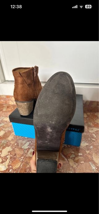 Botines marrones mujer 40 marypaz