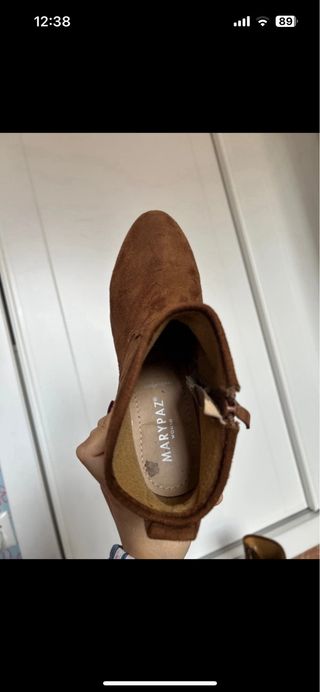 Botines marrones mujer 40 marypaz