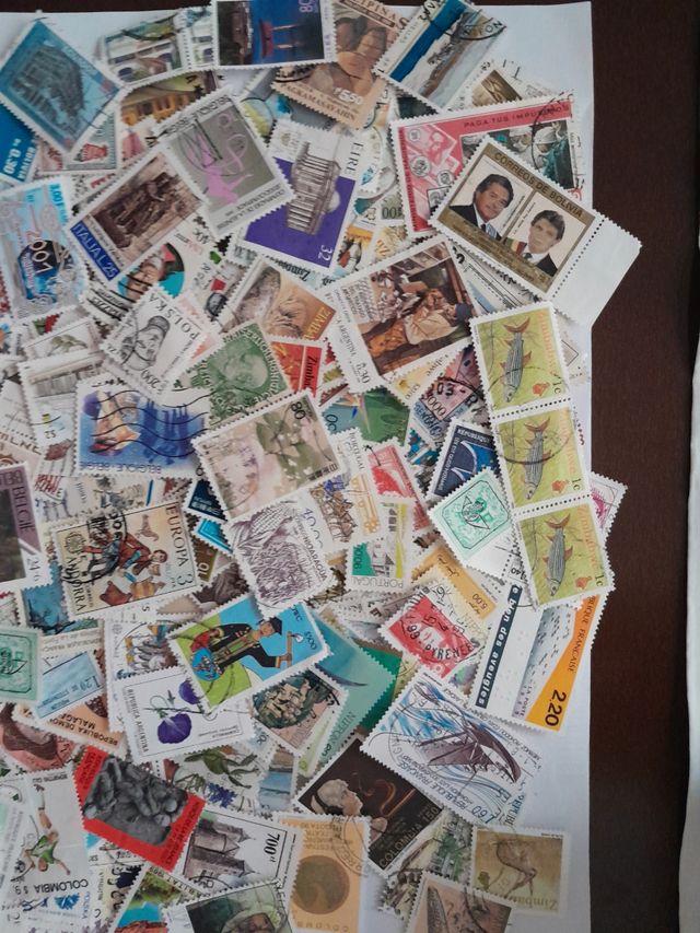 Lote Alicante.Sellos matasellados extranjeros.