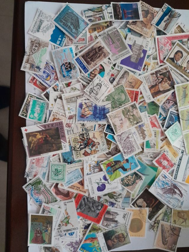 Lote Alicante.Sellos matasellados extranjeros.