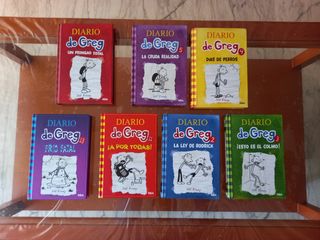 Lote 7 libros Diario de Greg