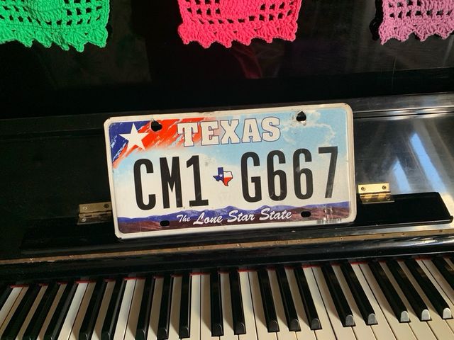 Matricula vintage TEXAS