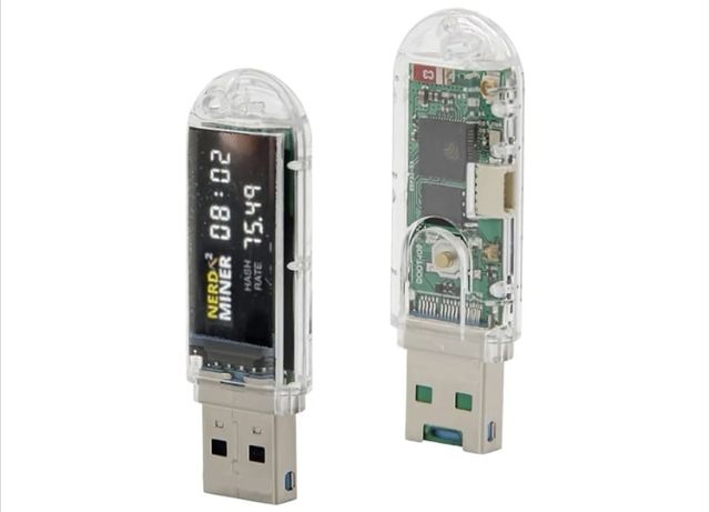 5 Minería Bitcoin USB