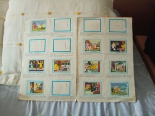 Album de cromos años 70.