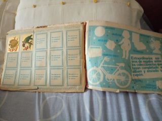 Album de cromos años 80. Trajes típicos.