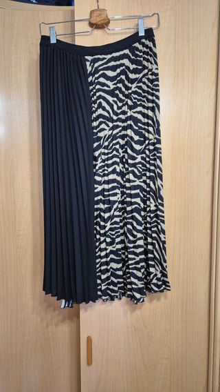 Falda animal print