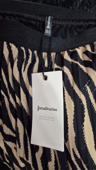 Falda animal print