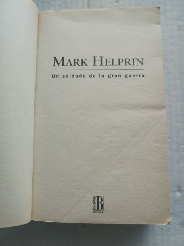 UN SOLDADO EN LA GRAN GUERRA