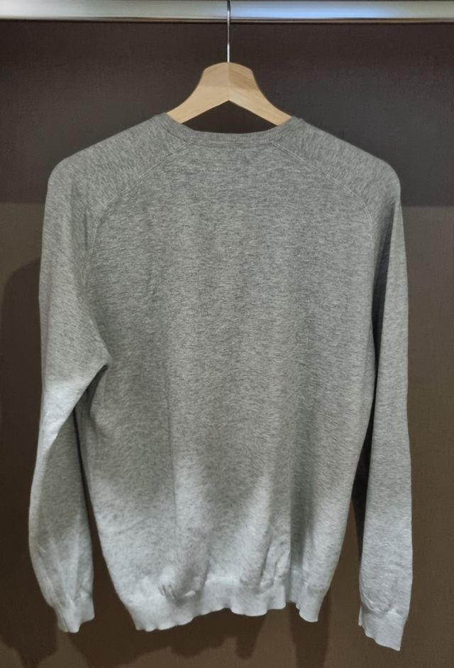 Jersey gris Massimo Dutti cuello redondo