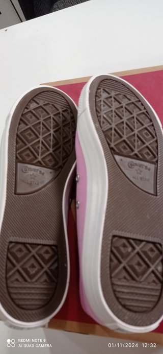 Zapatillas converse rosas nuevas