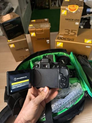 Lote Cámara fotos Nikon D5300