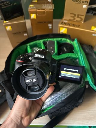 Lote Cámara fotos Nikon D5300