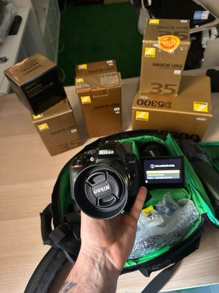 Lote Cámara fotos Nikon D5300