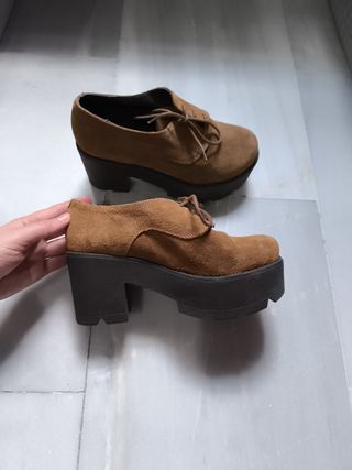 Zapatos con plataforma