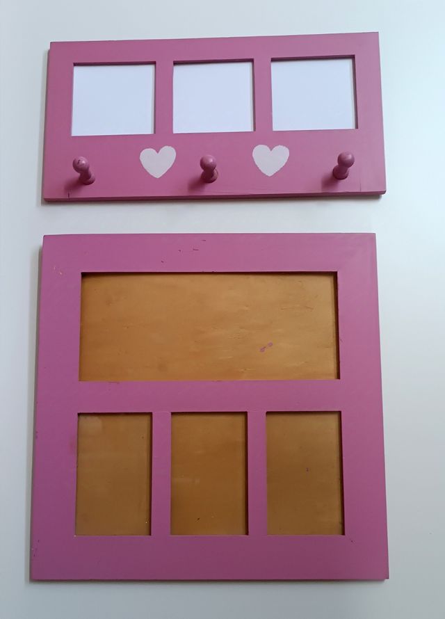 Marco y perchero . Los dos por  5€