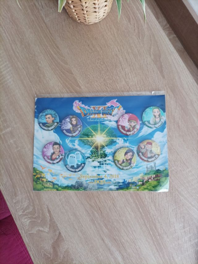 Set de chapas Dragón Quest IX
