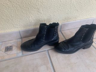 Botines zara negros