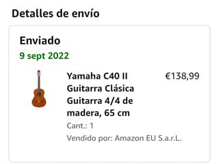 Guitarra española Yamaha