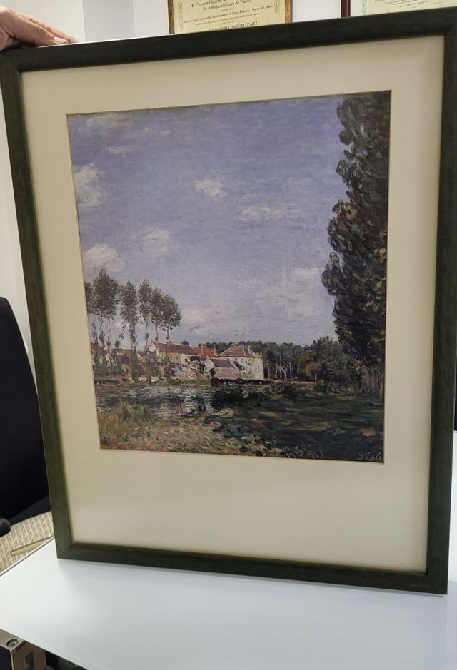 Conjunto de 3 Cuadros, ideal oficinas y despachos.