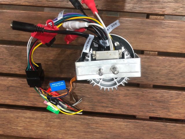 Radio nautico para barco