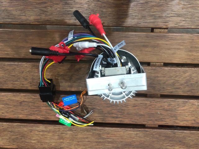 Radio nautico para barco