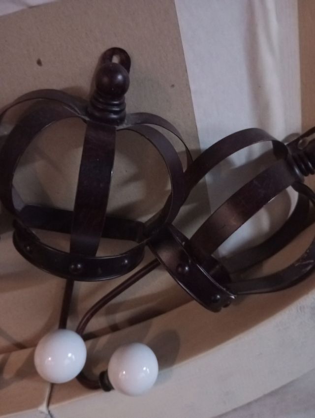 Perchas hierro forjado