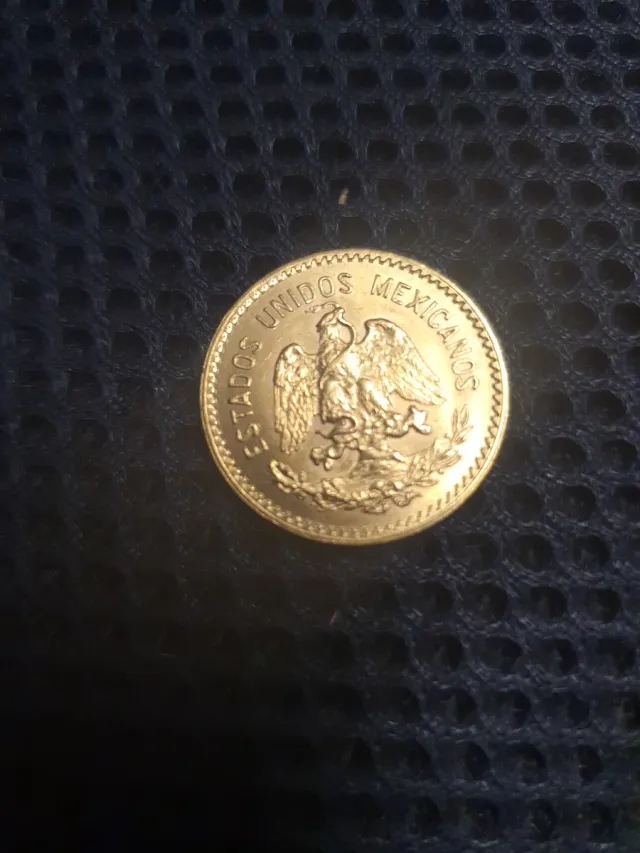 10 pesos de Oro, 20 pesos Calendario Azteca, 20 fr