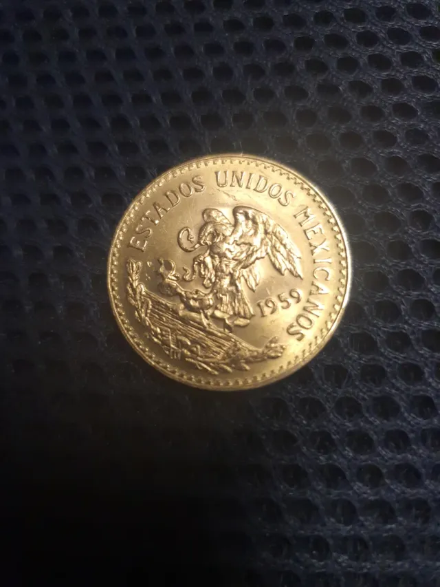 10 pesos de Oro, 20 pesos Calendario Azteca, 20 fr