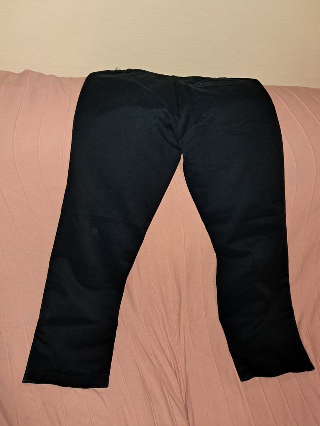 5 pantalones colegio azul talla 12 /34