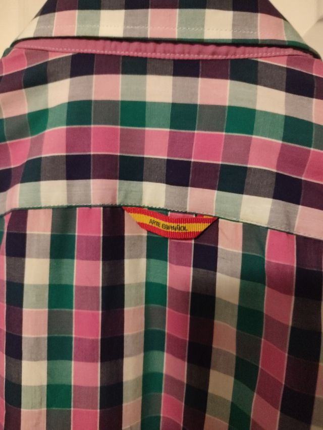Camisa cuadros Arte Español