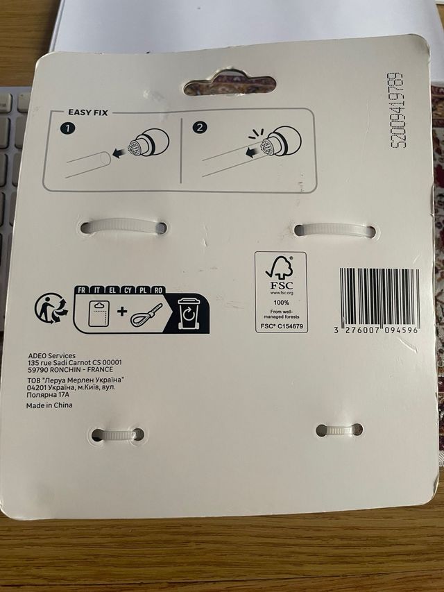 Finali per bastoni per tende